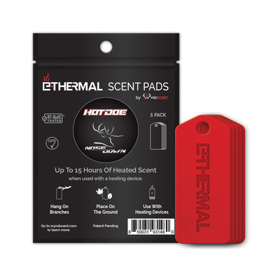 E-Thermal Scent Pad Nose Down Hot Doe - 5 Pack