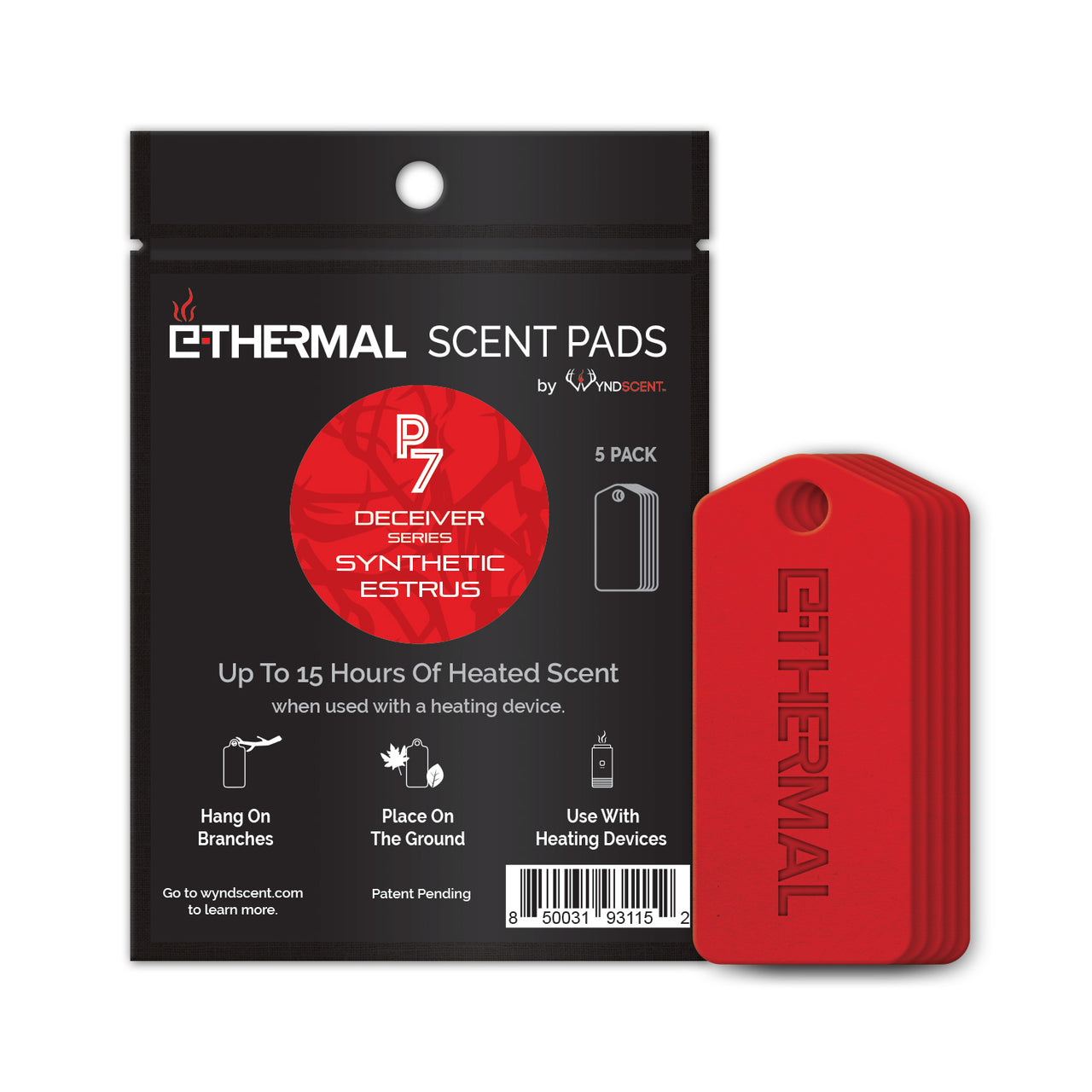 E-Thermal Scent Pad P7 Synthetic Estrus - 5 Pack