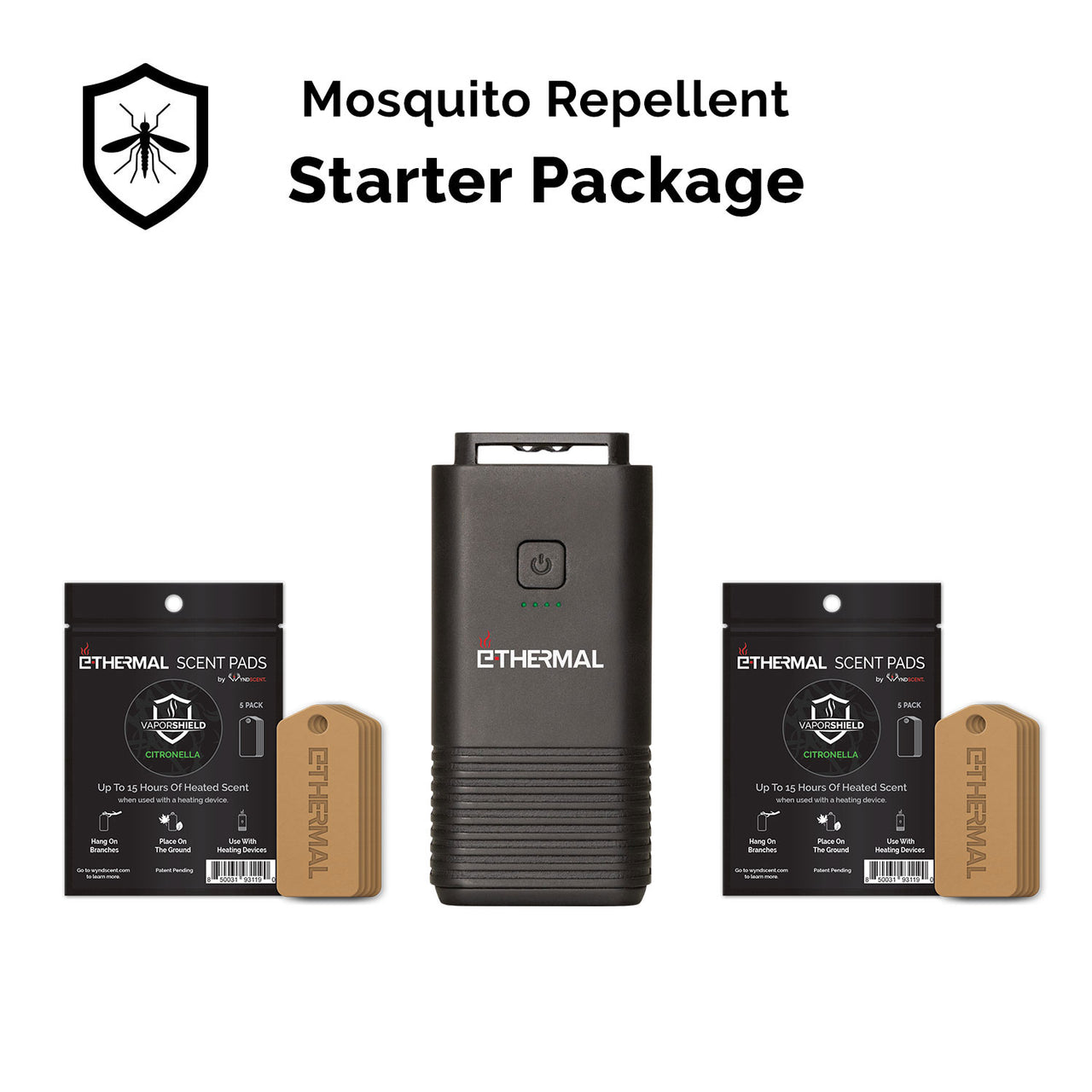 E-Thermal Mosquito Repellent Starter Kit