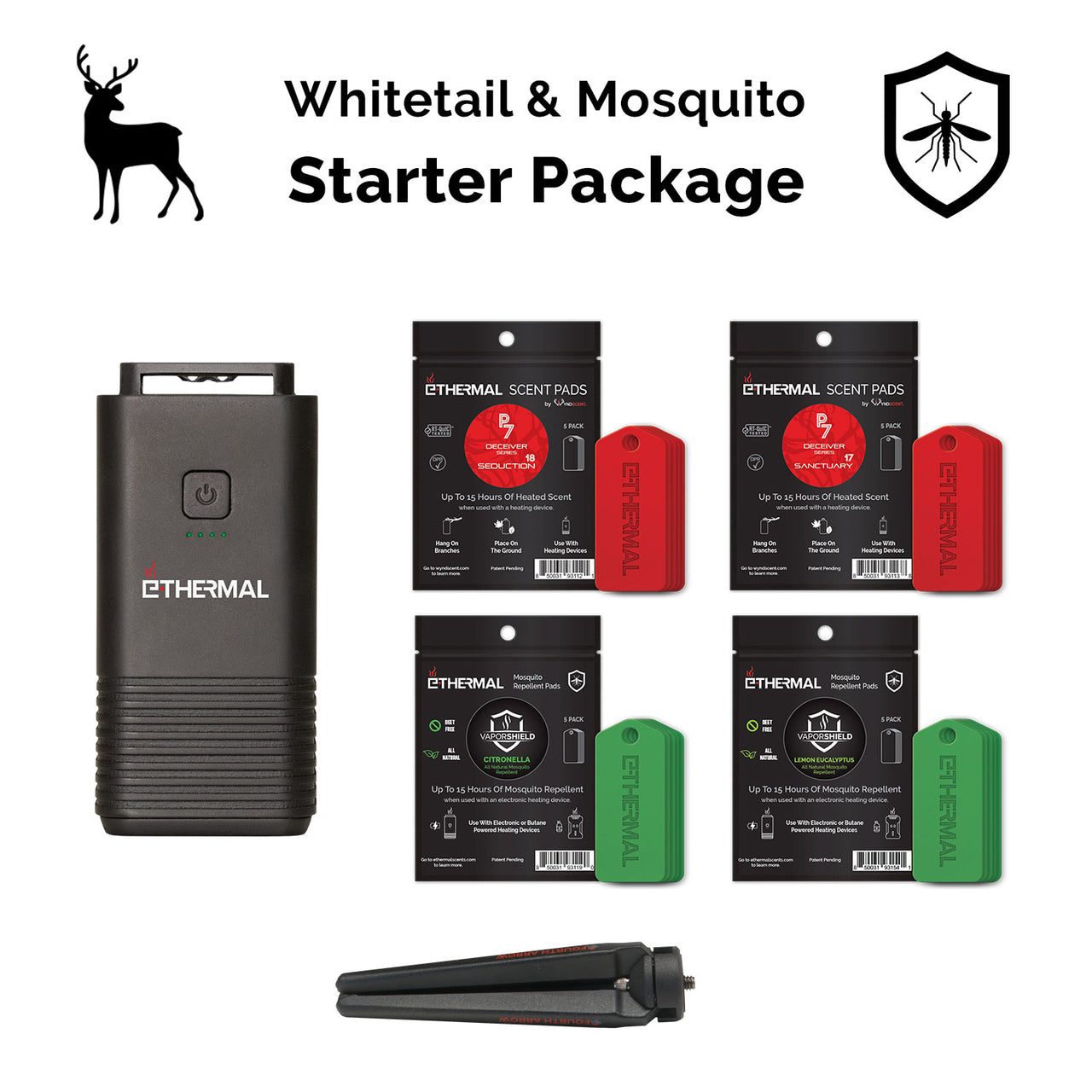 E-Thermal Whitetail and Mosquito Repellent Starter Kit