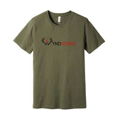 Wyndscent Heather Olive T-shirt